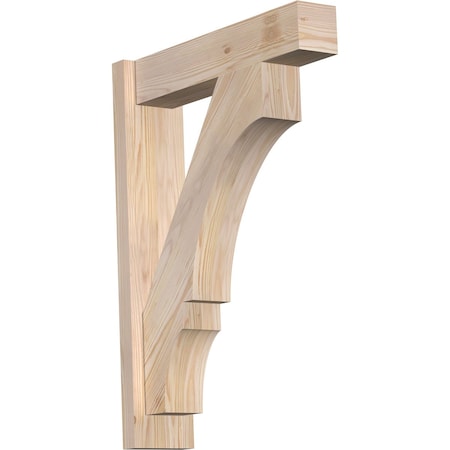 Ekena Millwork Balboa Block Smooth Outlooker, Douglas Fir, 5 1/2"W x 22"D x 30"H OUT06X22X30BOA05SDF